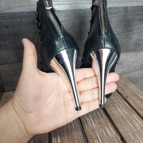 Michael Kors Sherry Caged Open Toe Ankl Booties - Picture 7 of 13